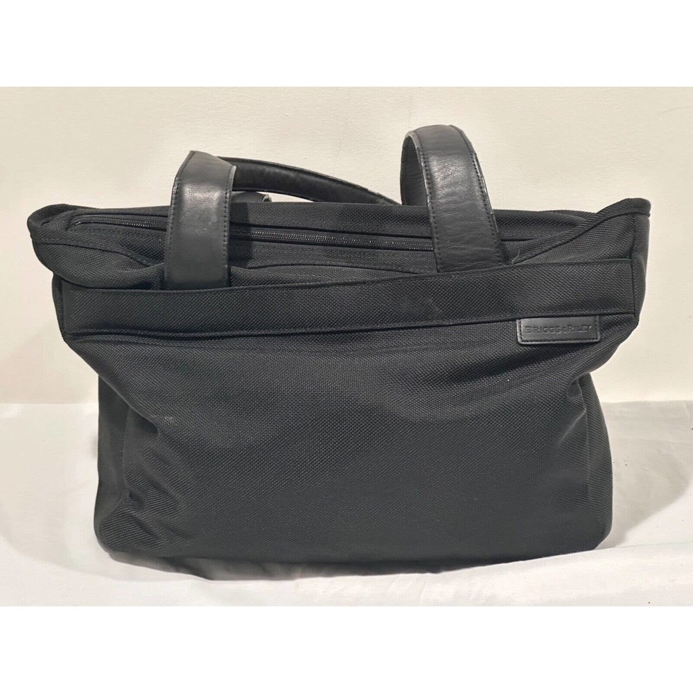 Briggs & Riley Travelware Large Shopping Tote Black Ballistic Nylon Style 255-4